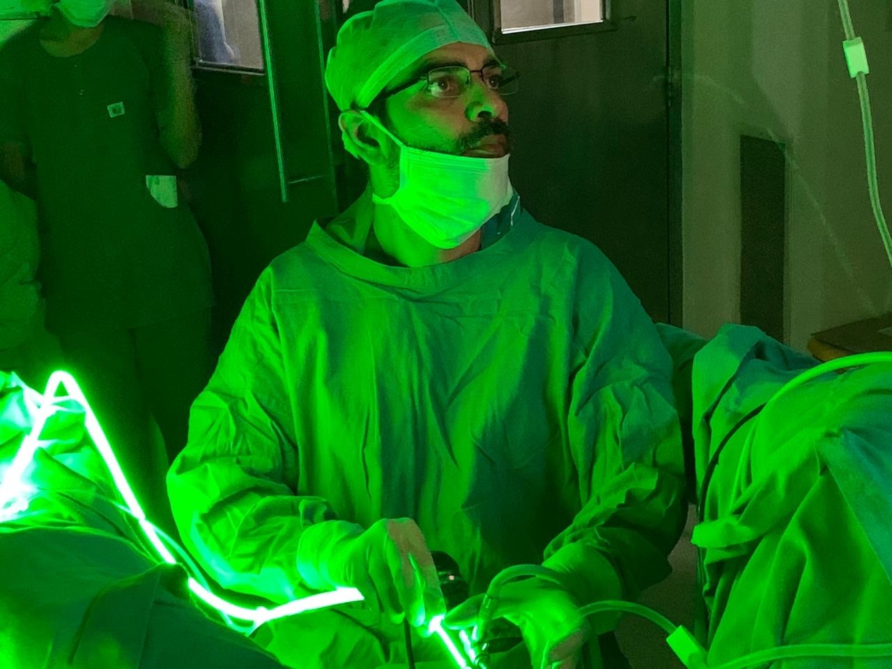 Dr Ashish Sabharwal, GreenLight PVP Laser treatment for enlarged prostate